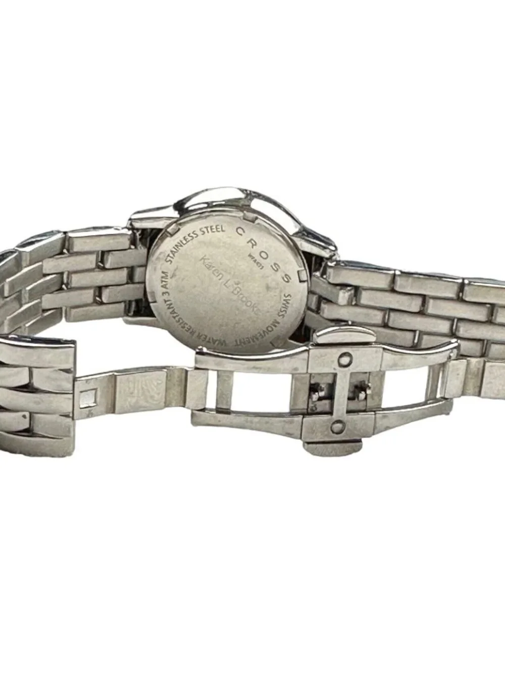 Cross Chicago Stainless Steel Women's Watch WFAK23 Outstanding Con Needs Battery